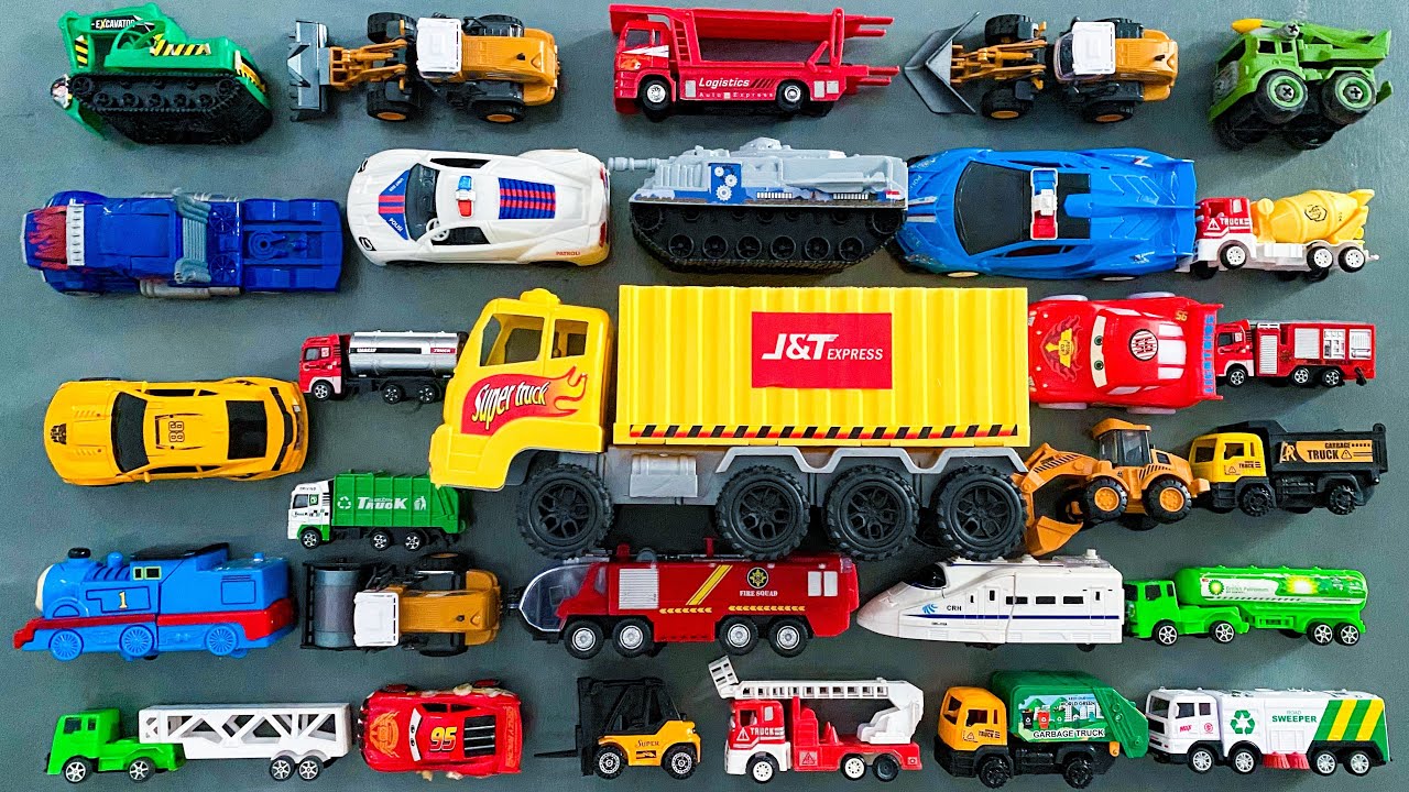 Box Full of Model Cars -Mazda Mx5, Koenigesgg Jesko, Lamborghini Scv12, Byd Yang Wang U8, Toyota Car