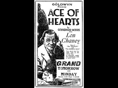 The Ace of Hearts 1921 Goldwyn Pictures Corporation American Silent Film (Lon Chaney)