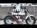 HONDA FTR223 CUSTOM-07 END の動画、YouTube動画。