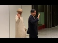 天皇皇后両陛下が［親謁の儀］が終了し、京都から戻られ東京駅にお着きに 2019/11/28  Japanese Emperor and Empress arrive at Tokyo Station