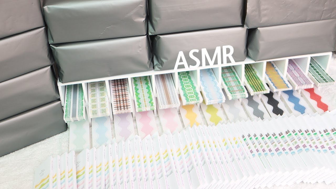 장마철에도 쉬지 않는 시원한 포장 ASMR  #포장브이로그 #포장asmr #문구덕후