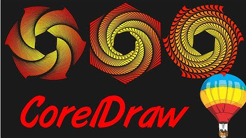 Corel Draw Tips & Tricks Twirl Tool LETS HAVE FUN