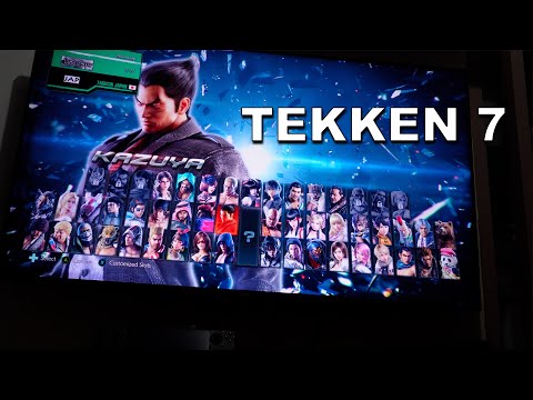 STEAM DECK - TEKKEN 7 ON SAMSUNG TV ( DI NAMAN LAG )
