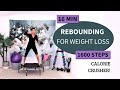 16 MIN REBOUNDER WORKOUT FOR WEIGHT LOSS / 1600 STEPS / BOUNCE STEP 1600 / High Calorie Burn!