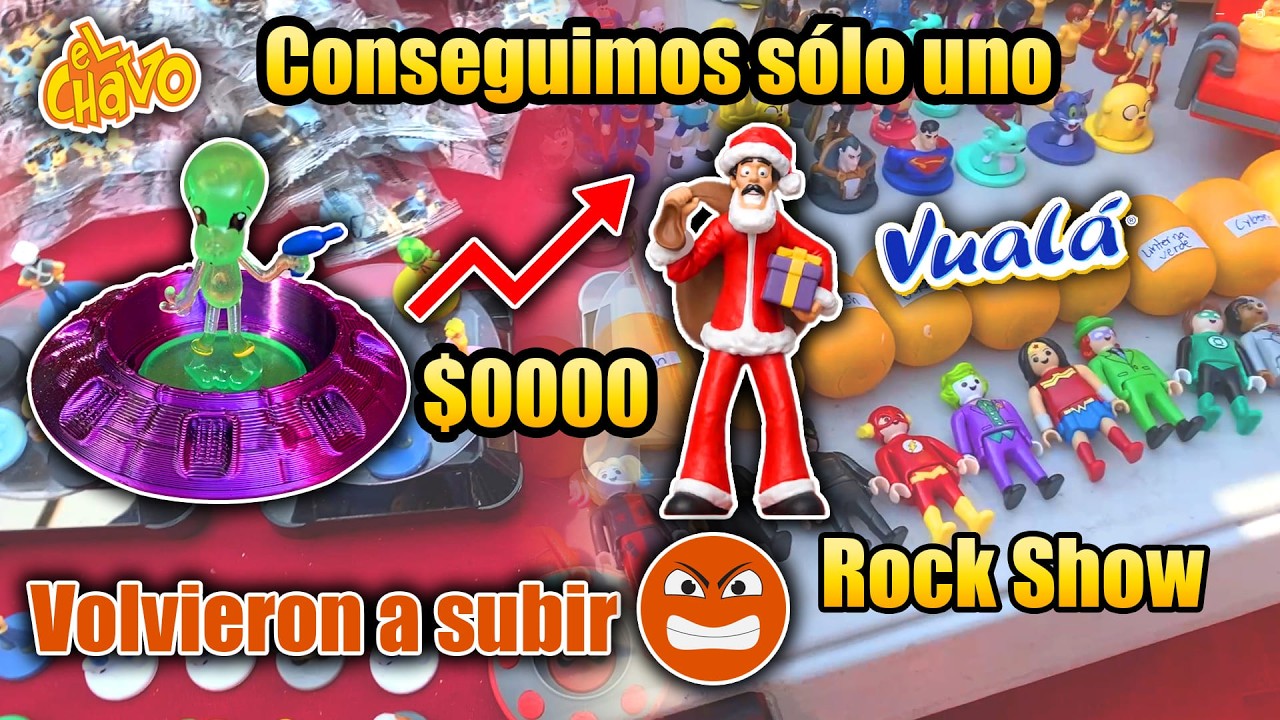 Fuimos al Rock Show por las últimas dos figuras #chespirito #vualasorpresa #chavodelocho #quico