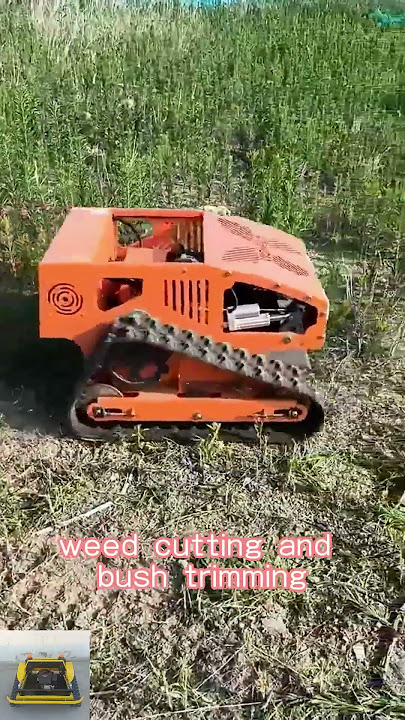 CE EPA robot pemotong rumput yang dikendalikan dari jarak jauh dan dapat digerakkan sendiri #rcmower
