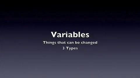 SC2 Variables