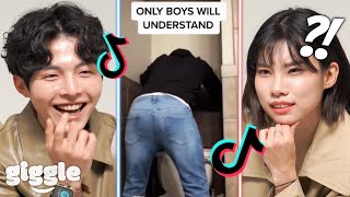 Boy vs Girl React to 'ONLY GUYS CAN UNDERSTAND' TikTok