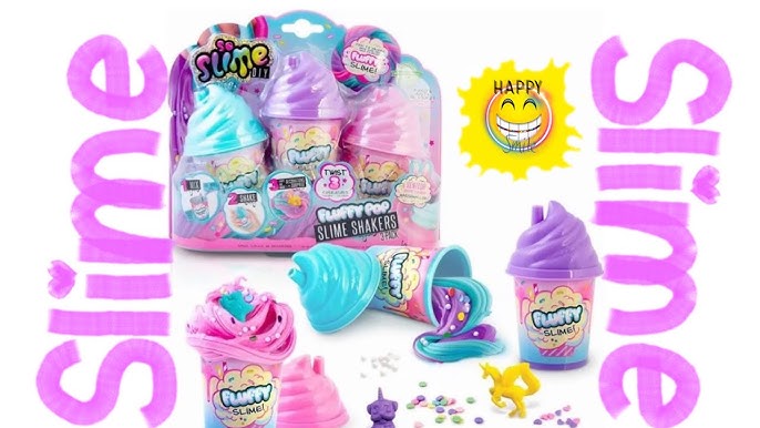 Canal Toys - Slime Fluffy Case - Fabrique ta Slime Fluffy DIY et range tes  shakers - dès 6