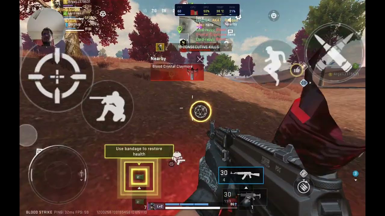 CALL OF DUTY: MOBILE 6 FINGER CLAW // CALL OF DUTY: MOBILE BANGALDESH