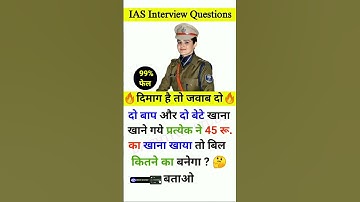 Most Brilliant Answers of UPSC IPS IAS Interview Questions | GK Questions and Answers | GK in Hindi