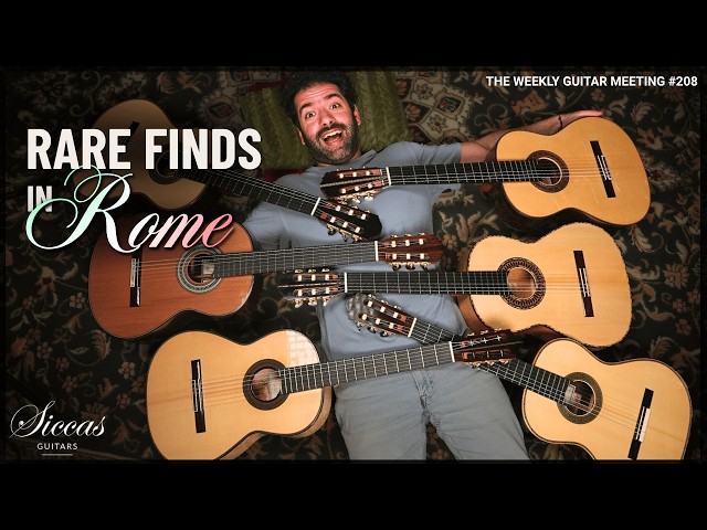 You Won’t Believe What We Found at the Roma Expo Guitars 2026! | Weekly Guitar Meeting #208