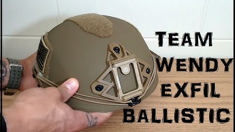 Overview of Team Wendy Exfil Ballistic 3.0 Helmet (2020 delivery)