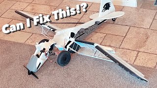 Will it Fly Again!? Destroyed RC Plane Repairs by West Desert Wheeler 1,385 views 13 days ago 10 minutes, 42 seconds