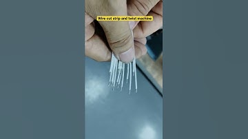 Automatic wire cutting peeling and twisting machine