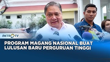 Menko Airlangga: Program Magang Hanya Berlaku untuk Fresh Graduate
