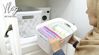 Washing Machine Cabinet Cleaning And Tidying/ House Cleaning/ Minimalist Living Ideas/ Silent Vlog