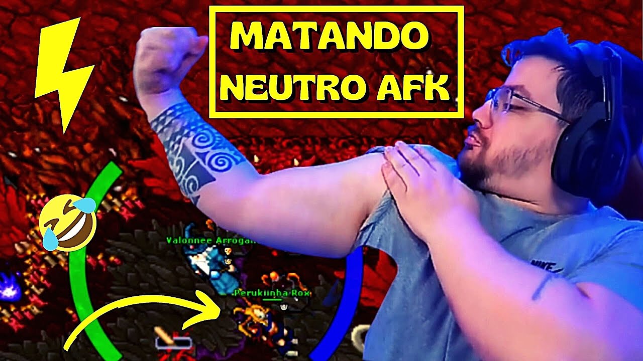 Tibia RUBINI VAI FICAR MAROMBA? MATANDO NEUTRO AFK! #FinanceirandoPlay ...