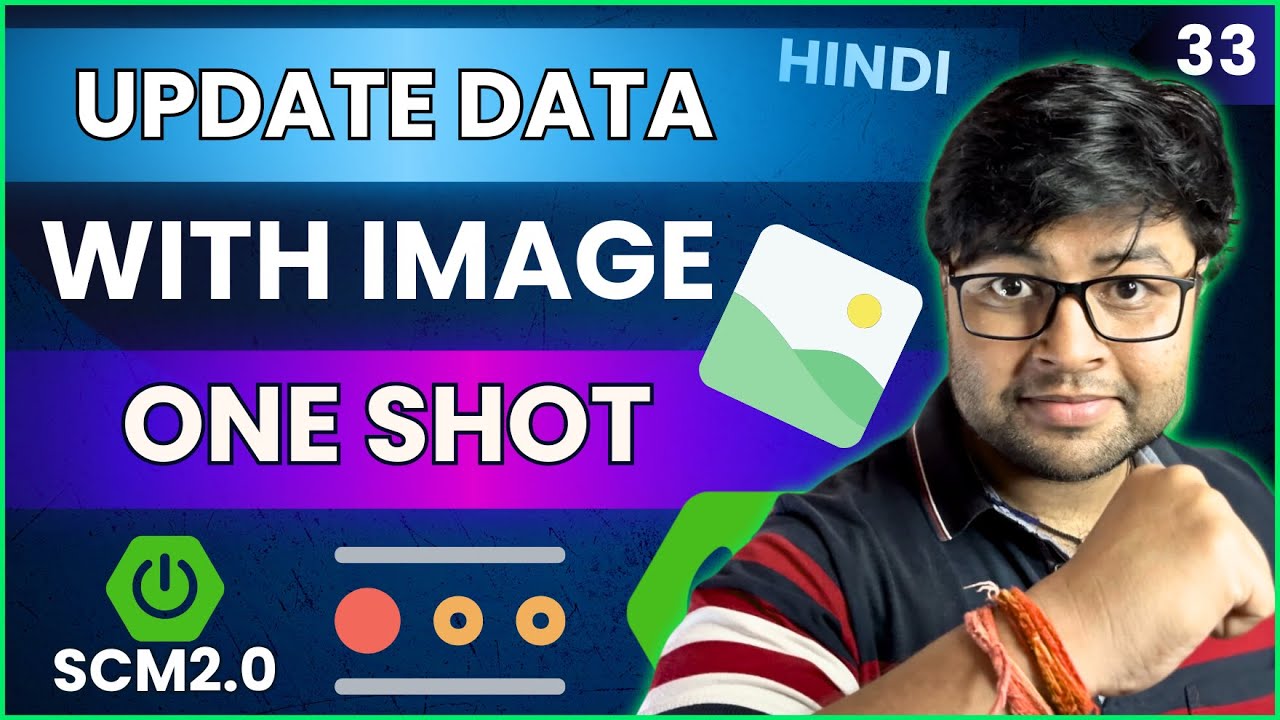 Update contact with image | complete tutorial in one shot | spring boot ...