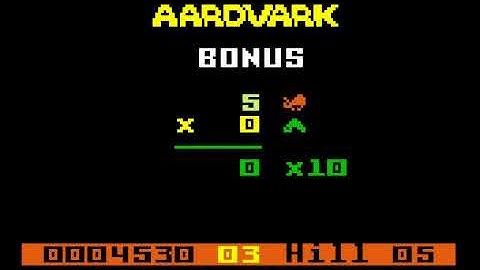 Aardvark (Intellivision, 2019)