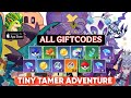 Tiny Tamer Adventure | All 4 Giftcodes + How to Redeem | Tiny Tamer Adventure &amp; 4 Codes