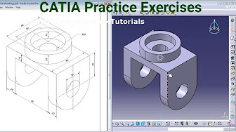 catia v5 drawing for practice pdf