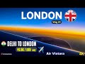 Delhi to London flight | Rs. 6500 Only | Air Vistara | Staff Travel || London Vlog || Ep 01