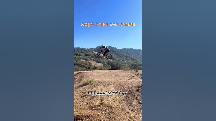 Giant Table Top Jumps vs Small Gap Jumps