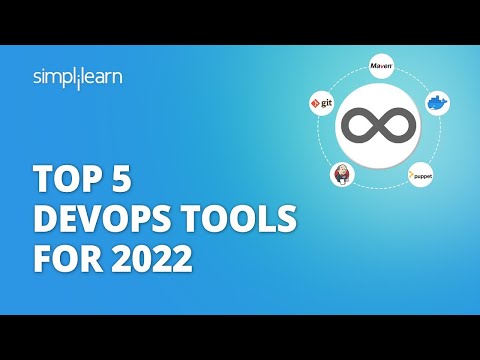 Top 5 DevOps Tools For 2022 | Best DevOps Tools Tutorial For Beginners| DevOps Training |Simplilearn