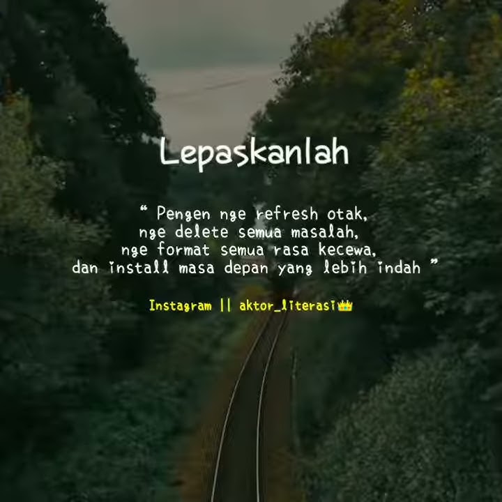 Sw lepaskan lah ikatanmu