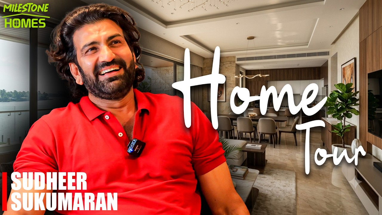 Hotel or Home? Sudheer Sukumaran Luxury Flat at Kochi I Milestone Homes, discription for this