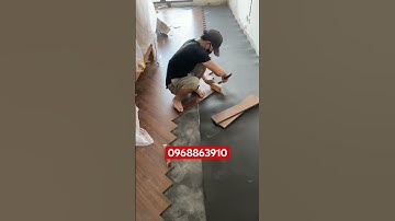 Thi công sàn gỗ xương cá #sangobietthu #thicongsango #duysango