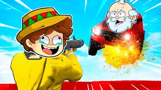 ¡COHETES EXPLOSIVOS vs COCHES BLINDADOS de GTA 5! 😂💥 SILVIOGAMER GTA ONLINE