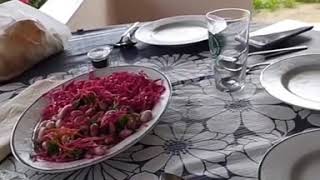 Rakı masası tekel bayi içki manzara