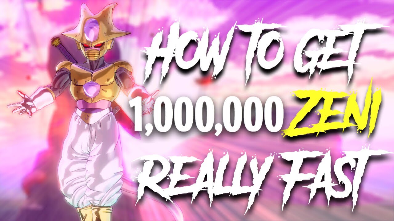 HOW TO GET 1,000,000 ZENI IN 1 HOUR - Dragon Ball Xenoverse 2 (WORKING
