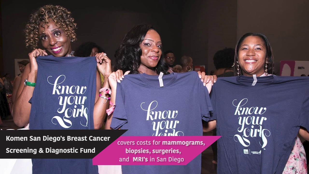Get involved with Susan G. Komen San Diego YouTube