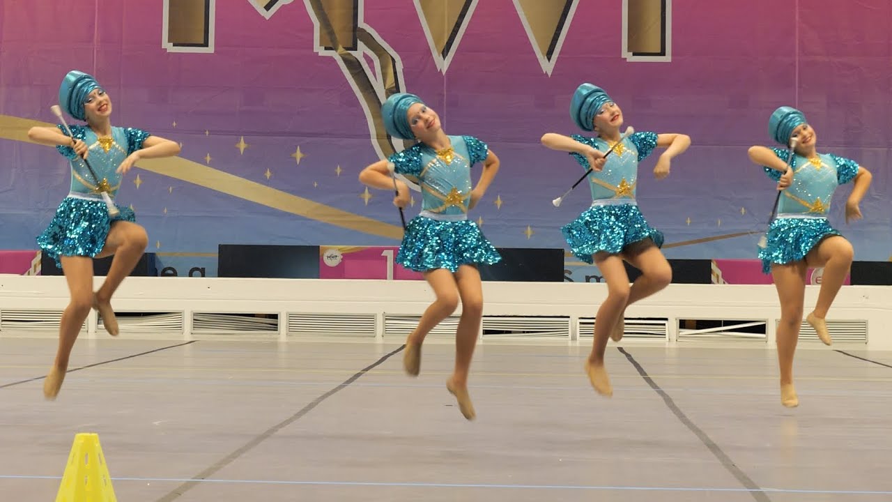 Majorettes*KROKODYL Ostrava* - mini BATON cadets - XX European Majorette Championship - Monza 2025