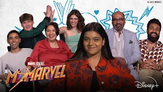 Who's the Funniest on the Ms. Marvel Set? | Ask Marvel