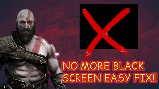 How to fix black screen fitgirl repack - God of War Ragnarok = (1 MIN FIX!!)
