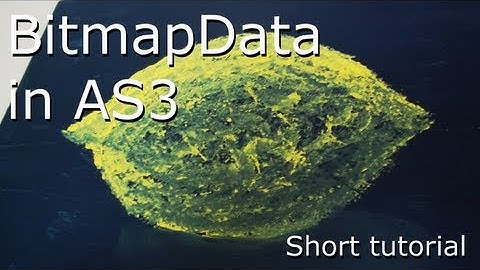 BitmapData in Actionscript 3