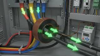 Animation - Working of CBCT and ELR with microprocessor based MCCCB