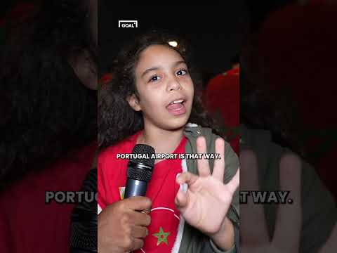 Moroccan girl: "POOR RONALDO!" (ORIGINAL) 🤐 #shorts