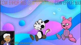 Cow Error 893