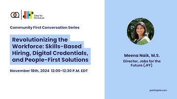 Webinar: Skills-Based Hiring, Digital Credentials, and People-First Solutions