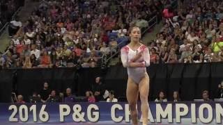 Aly Raisman - Floor Exercise - 2016 P&G Gymnastics Championships – Sr. Women Day 2