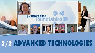 pv magazine Virtual Roundtables USA 2020 | Advanced Technologies