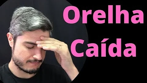 O que faz a orelha do cachorro cair?