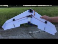24" flying wing! the Dead Simple 24 $5 scratch build challenge