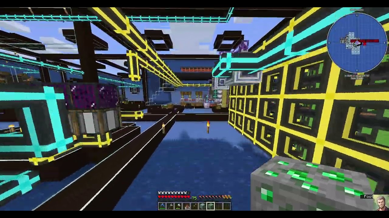 MineMoreMC Seaopolis Submerged 2, эпизод 27 - улучшения - вода - гравий