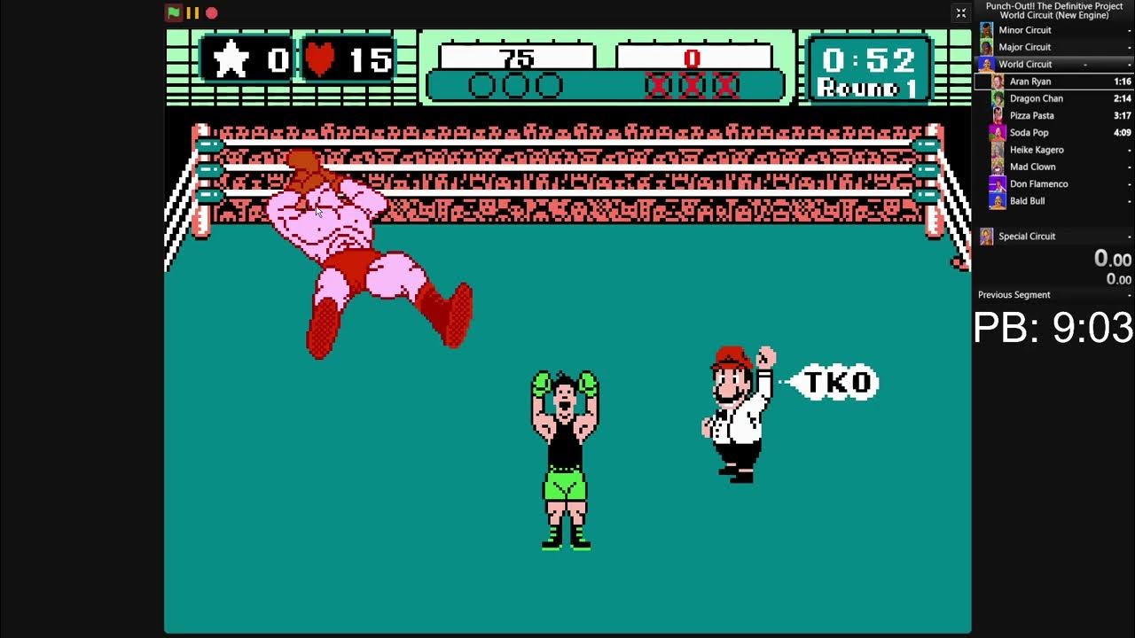 PunchOut!! The Definitive Remake World Circuit in 816 [Former WR] YouTube